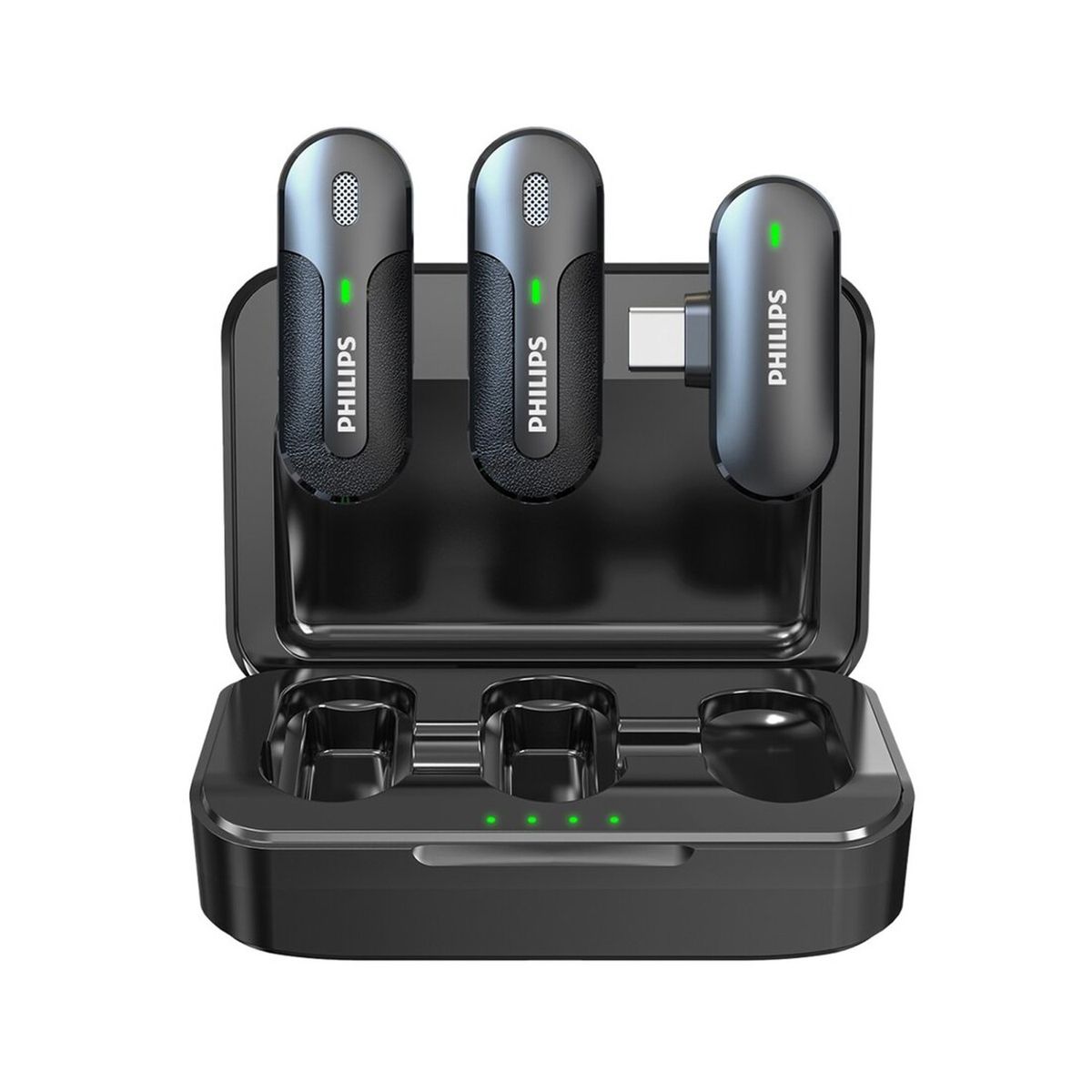 PHILIPS - Micrófono Inalámbrico Dual Philips Dlm9002l74 Lightning