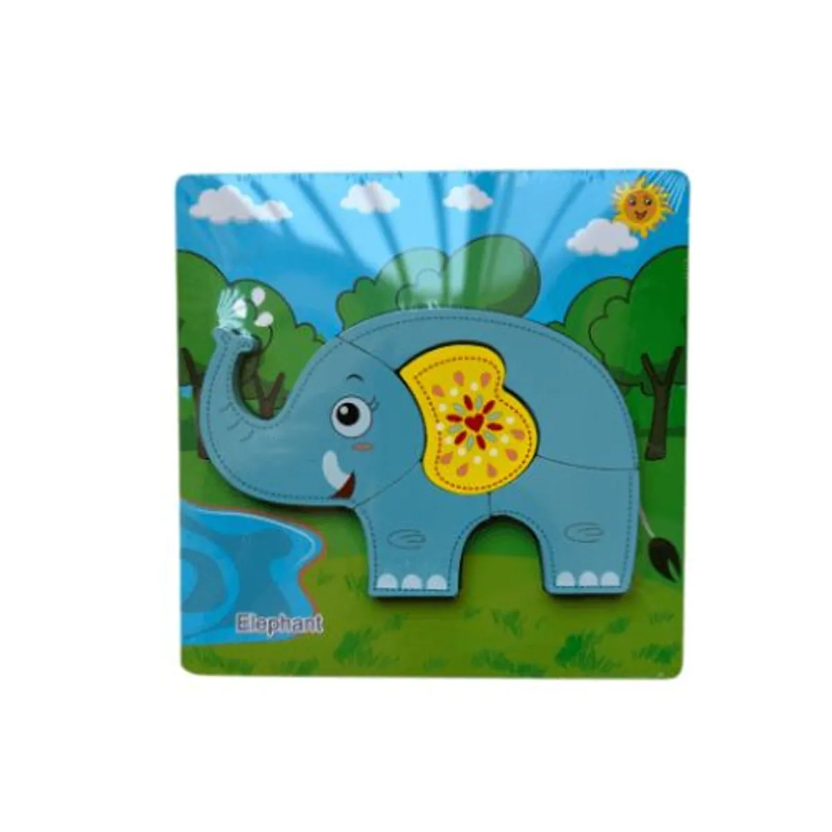GENERICO - Puzzle Animal Juguete Madera