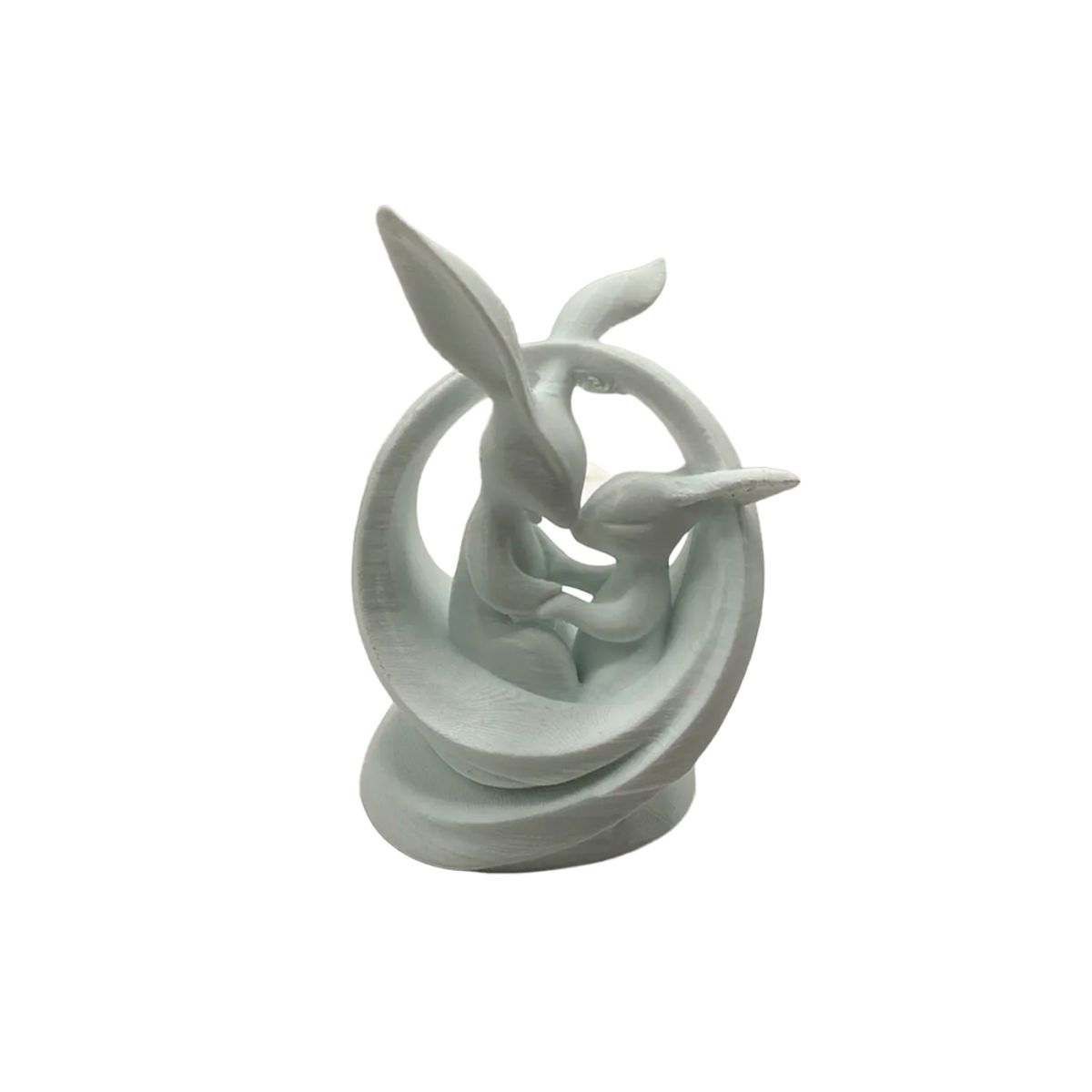 GENERICO - Figura decorativa festiva de conejo de pascua