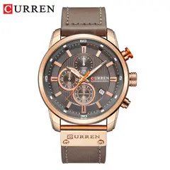 CURREN - Reloj Hombre - Café