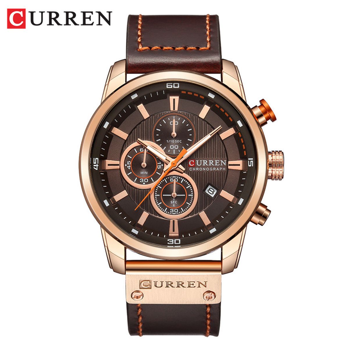 CURREN - Reloj Curren Hombre - Café