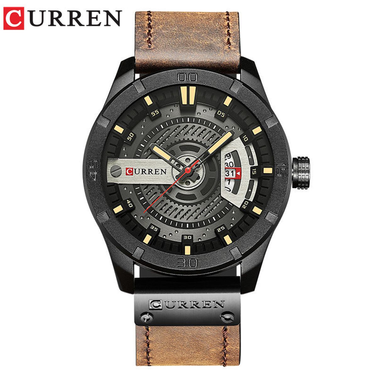 CURREN - Reloj Curren Hombre - Café
