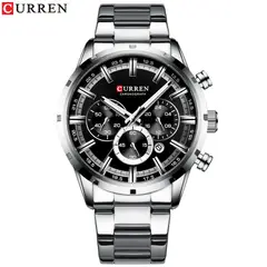 CURREN - Reloj Hombre - Plata