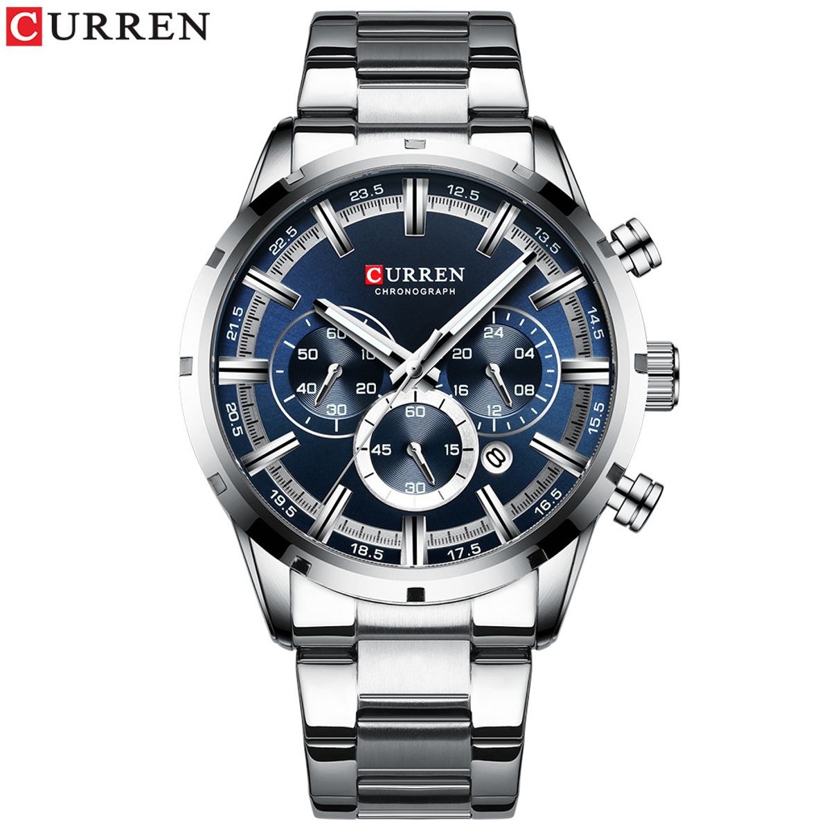 CURREN - Reloj Curren Hombre - Plata