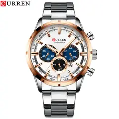 CURREN - Reloj Hombre - Plata