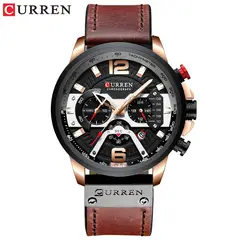 CURREN - Reloj Hombre - Café