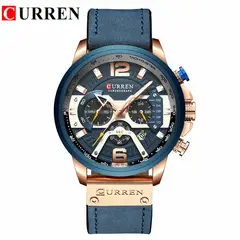 CURREN - Reloj Hombre - Azul