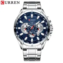 CURREN - Reloj Hombre - Plata