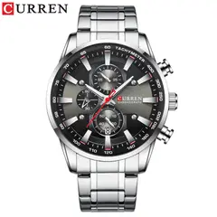 CURREN - Reloj Hombre - Plata