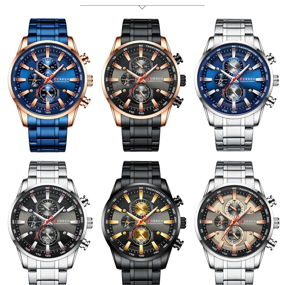CURREN - Reloj Curren Hombre - Plata
