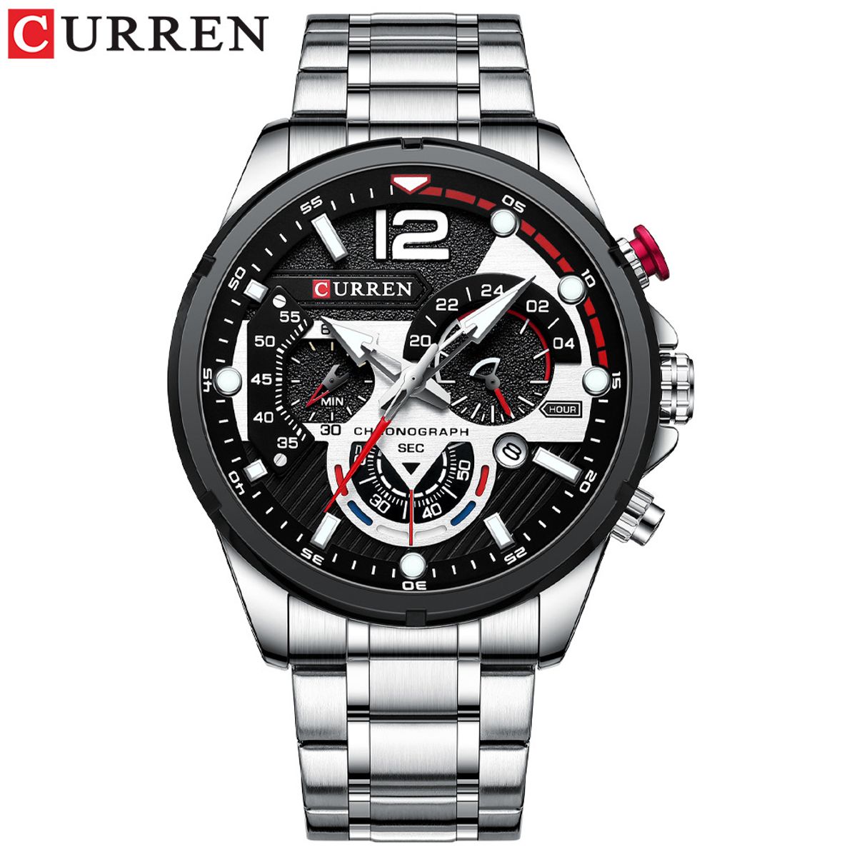 CURREN - Reloj Curren Hombre - Plata