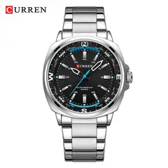 CURREN - Reloj Hombre - Plata