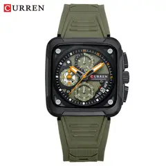 CURREN - Reloj Hombre - Verde