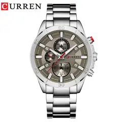 CURREN - Reloj Hombre - Plata