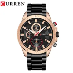 CURREN - Reloj Hombre - Negro