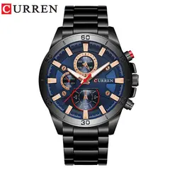 CURREN - Reloj Hombre - Negro