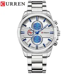 CURREN - Reloj Hombre - Plata