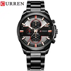 CURREN - Reloj Hombre - Negro
