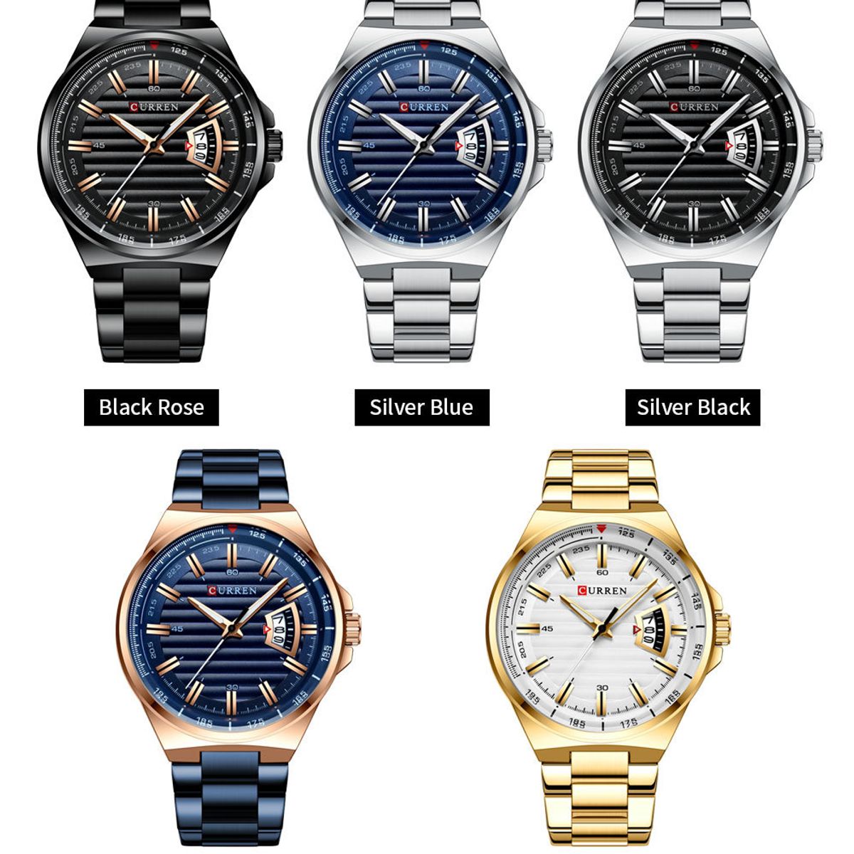 CURREN - Reloj Curren Hombre - Plata