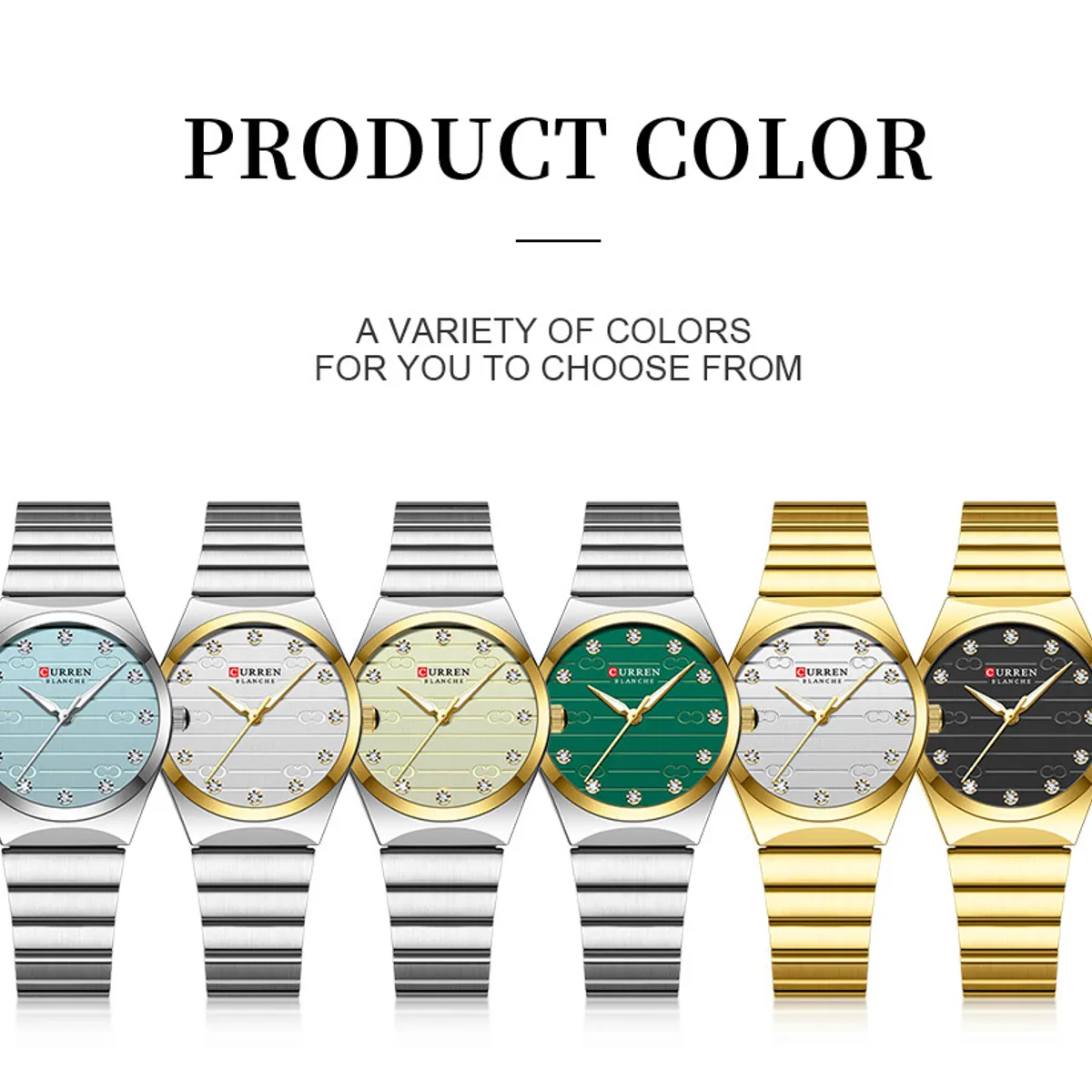 CURREN - Reloj Curren Mujer - Plata