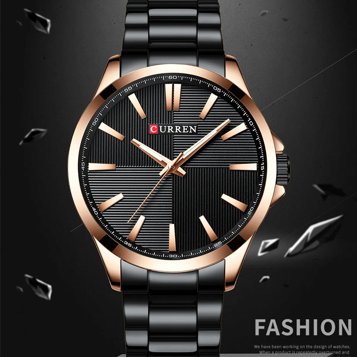 CURREN - Reloj Curren Hombre - Negro