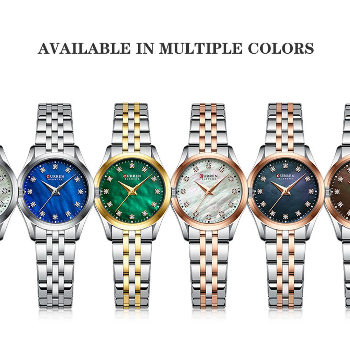 CURREN - Reloj Curren Mujer - Plata