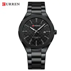 CURREN - Reloj Hombre - Negro