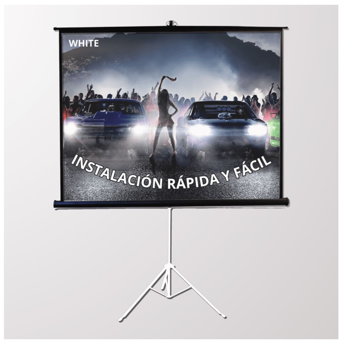 MALIK - Telon CTripod 200x150 cm 43 para Proytor Optma ZK507-W