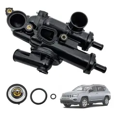 GENERICO - Caja Carcasa Termostato Para Dodge Journey Jeep Compass