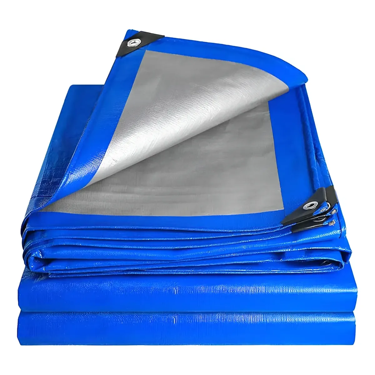 GENERICO - Lonas Multiuso Resistentes Impermeables 8x4mts Con Ojetillos Azul