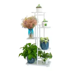 GENERICO - Porta Maceteros Soporte Plantas 5 niveles Jardín Macetas