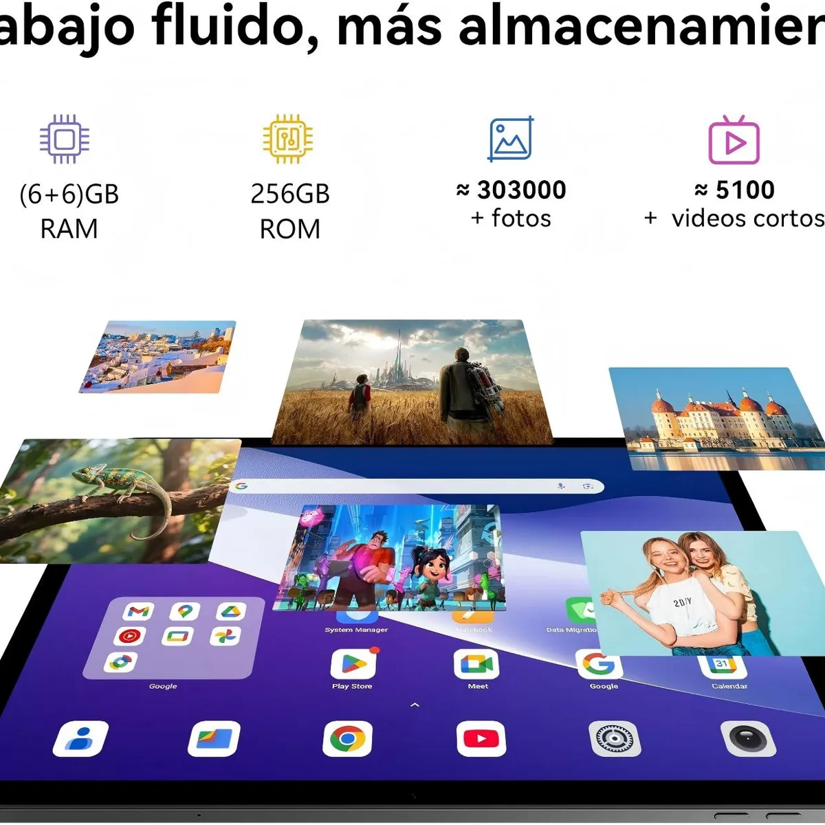 BLACKVIEW - Blackview Link 8 Tableta 12GB+256GB Android 15