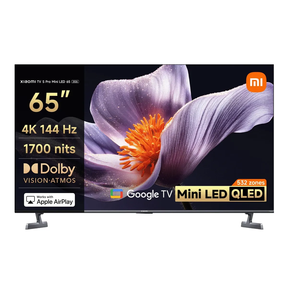 XIAOMI - Televisor inteligente Xiaomi TV S Pro Mini LED 65 2026 65" Google TV