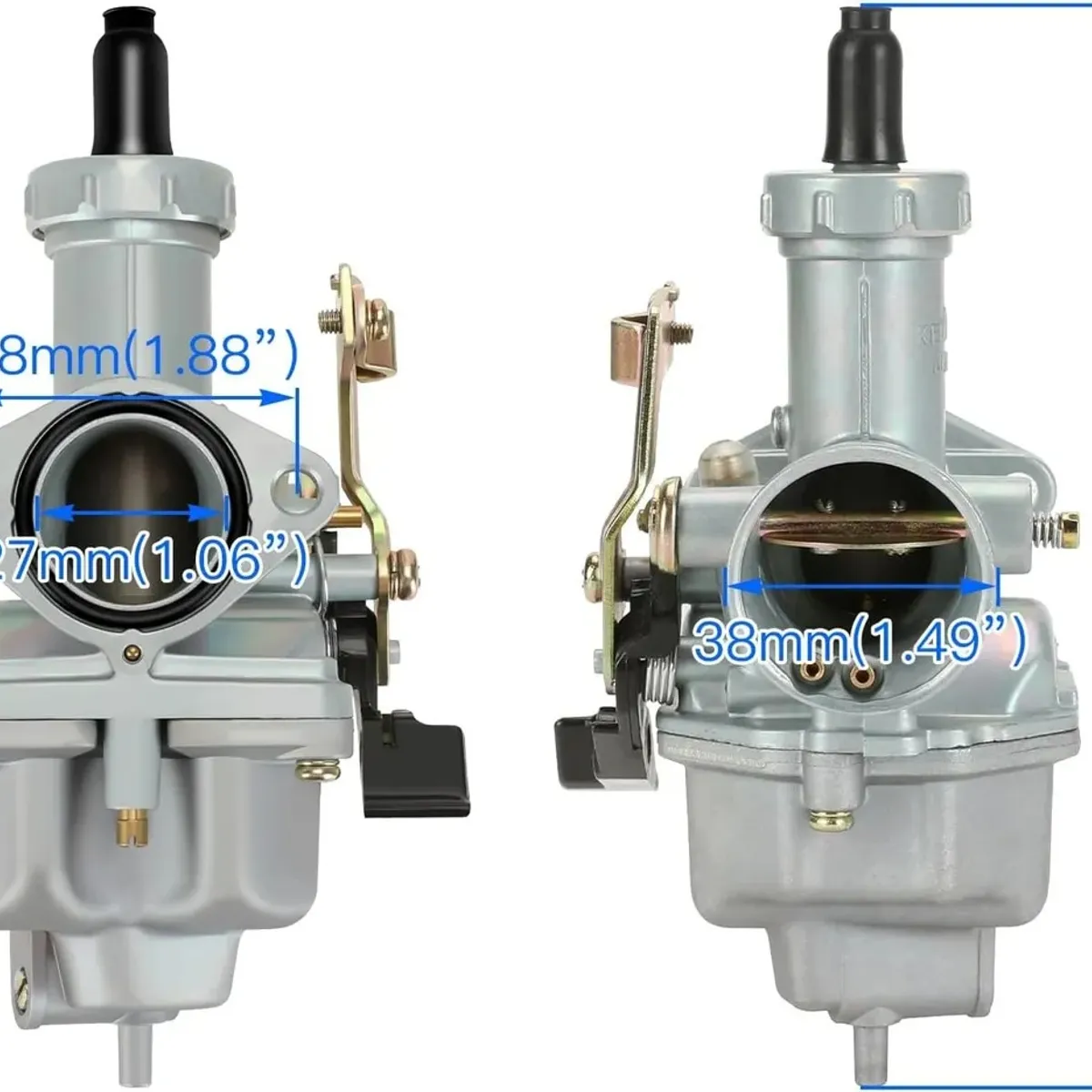 GENERICO - Carburador De Moto Pz30 universal 150175200250cc+filtro