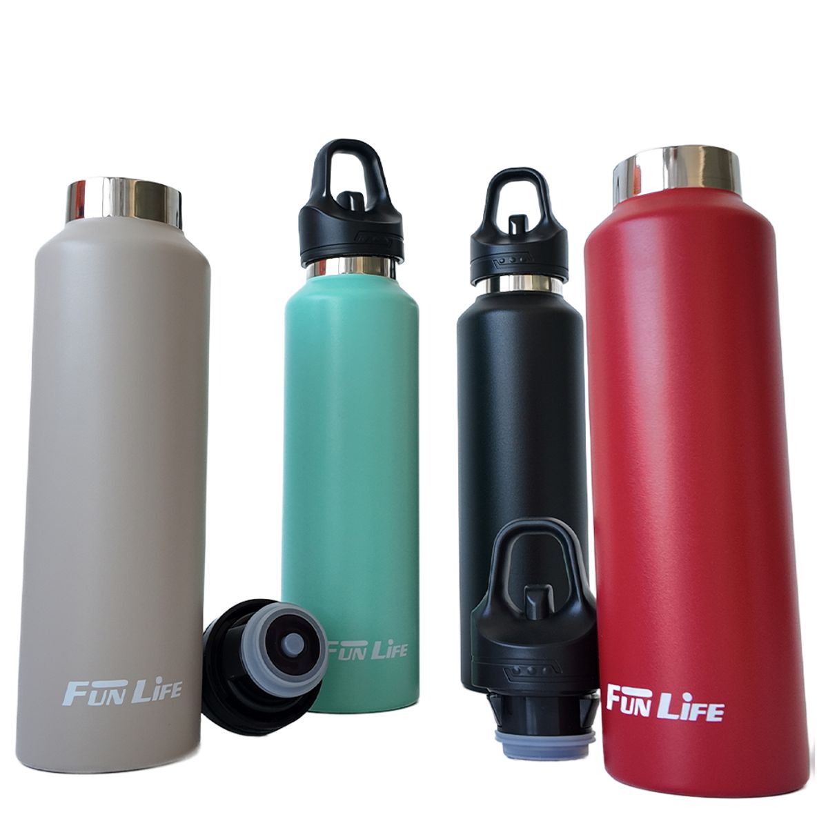 GENERICO - Termo Botella Térmica Acero Inoxidable 680 Ml Funlife