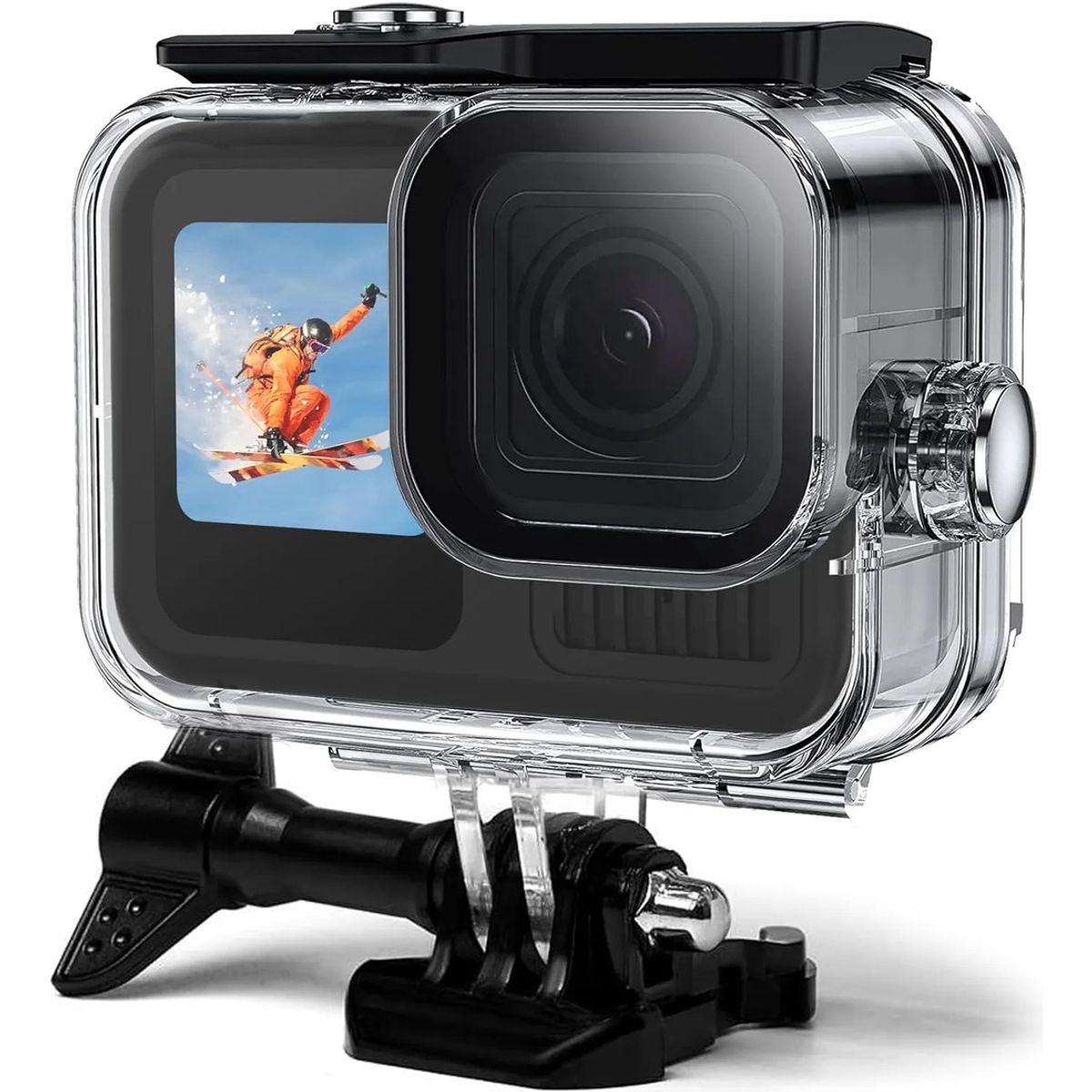 GENERICO - Carcasa Impermeable Para Gopro Hero 9,10,11,12,13 Black Agua