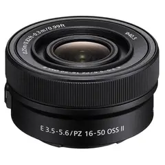 SONY - E PZ 16-50mm F3.5-5.6 OSS Black Lens