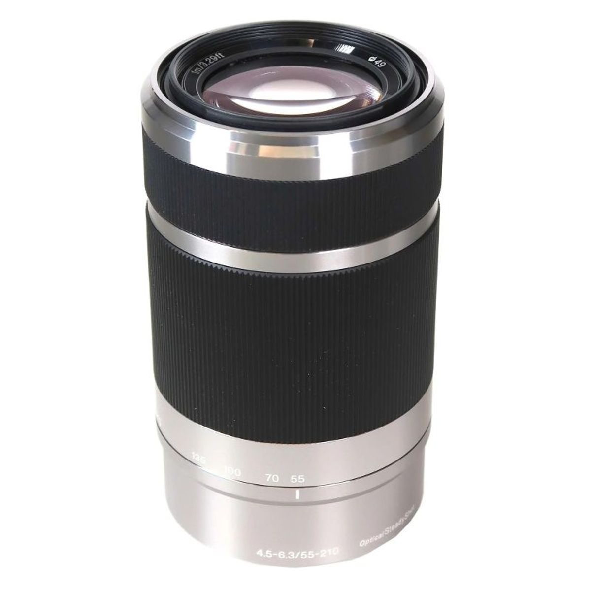 SONY - Sony E 55-210mm F4.5-6.3 OSS Bulk Silver Lens