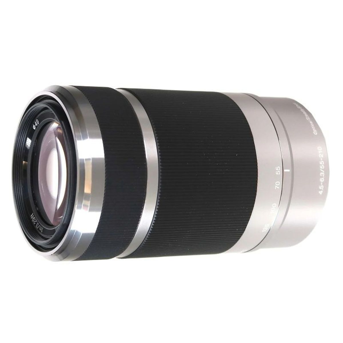 SONY - Sony E 55-210mm F4.5-6.3 OSS Bulk Silver Lens