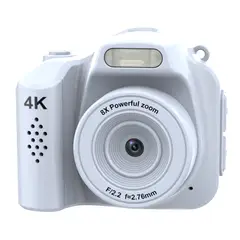 RENVMEXY - Cámara Fotográfica 4K 64MP: Mini de Bolsillo con 19 Filtros, Ultra Ligera (30g) Ideal para Viajes