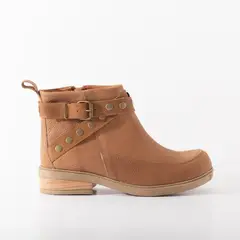 GIANI DAFIRENZE - Botin Cuero Mujer Cua Camel
