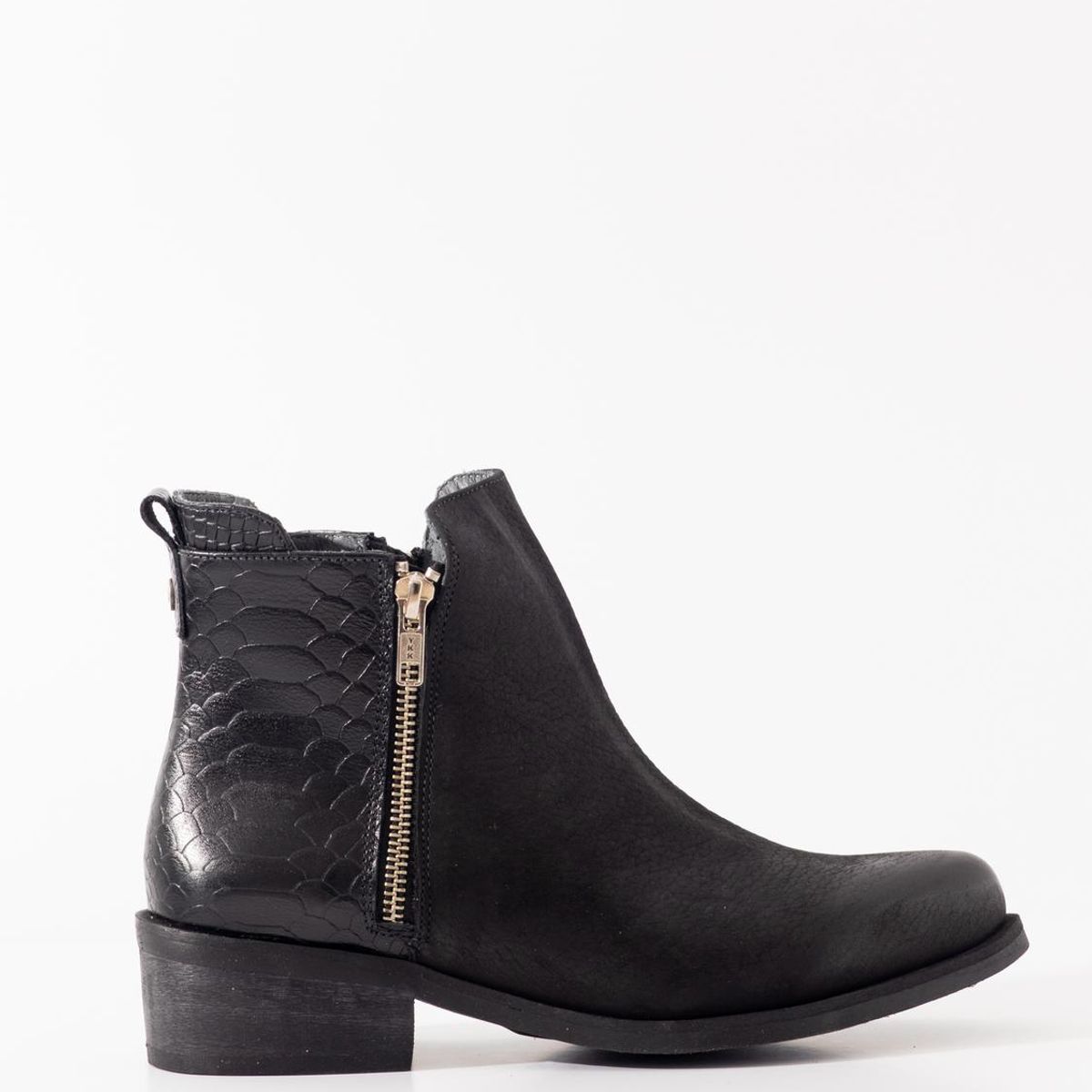 GIANI DAFIRENZE - Botin Cuero Mujer Lena Negro