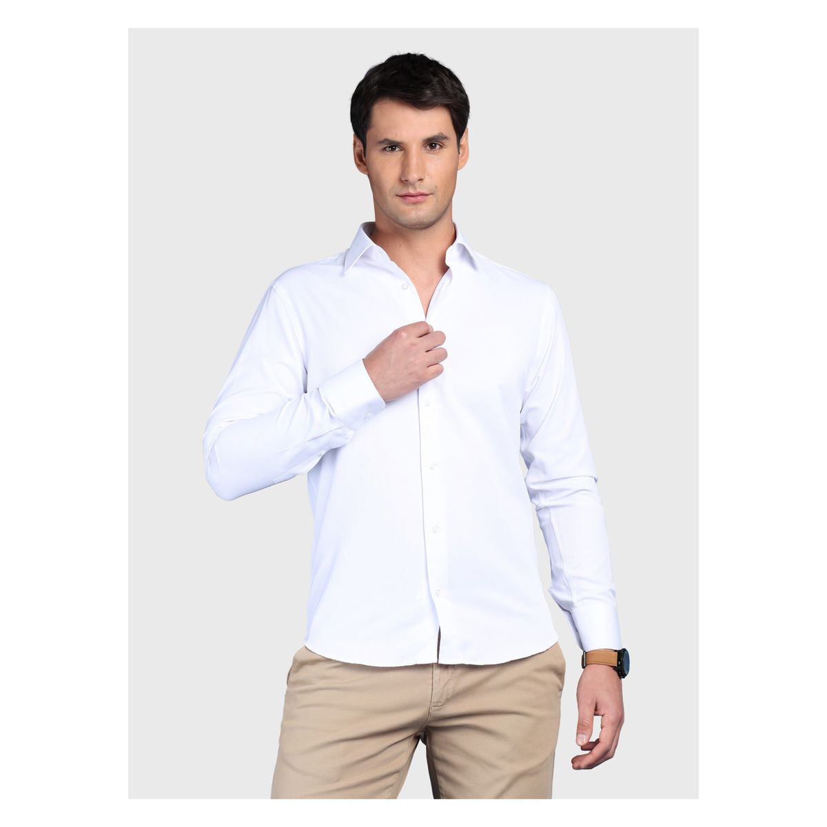 ARROW - Camisa Texturada Slim Fit Blanco Arrow ARROW