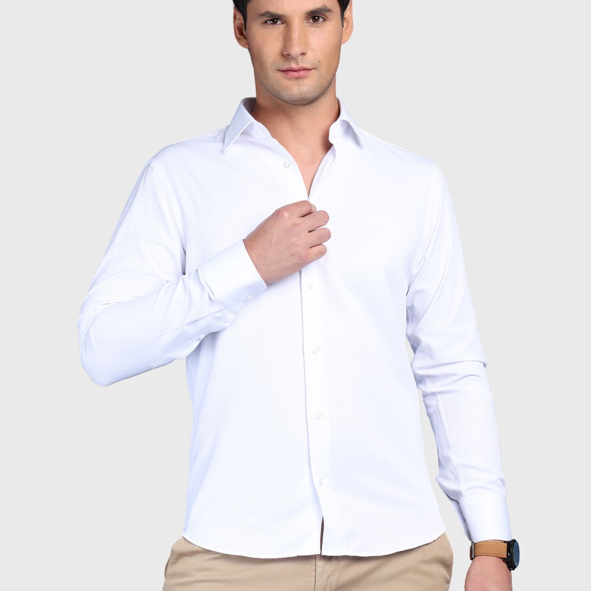 ARROW - Camisa Texturada Slim Fit Blanco Arrow ARROW