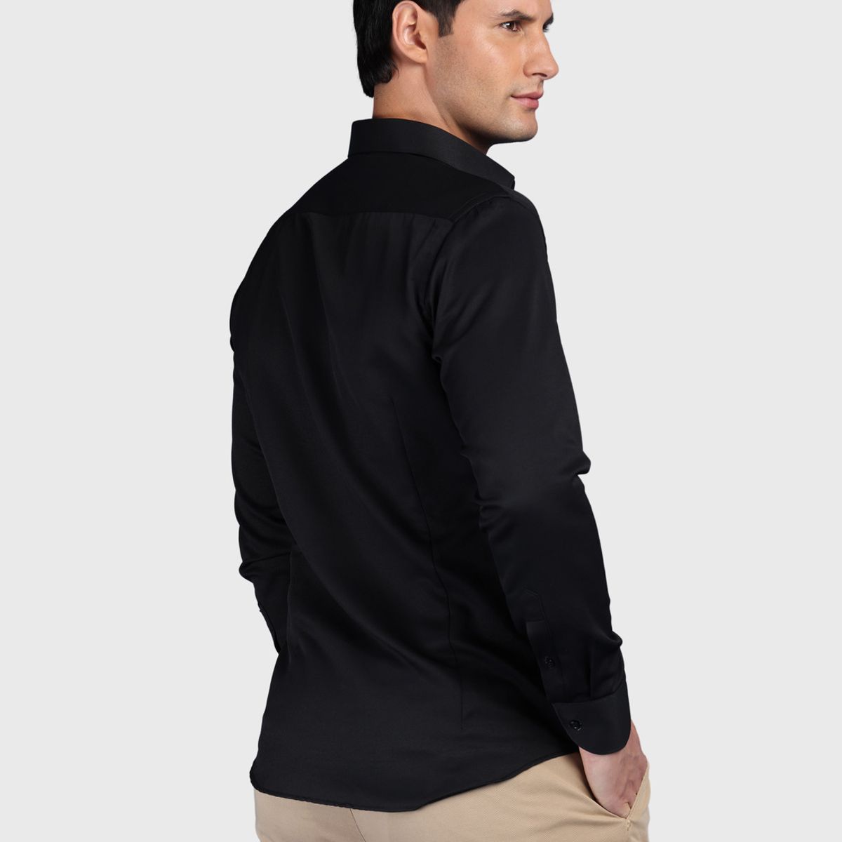 ARROW - Camisa Texturada Slim Fit Negro Arrow ARROW