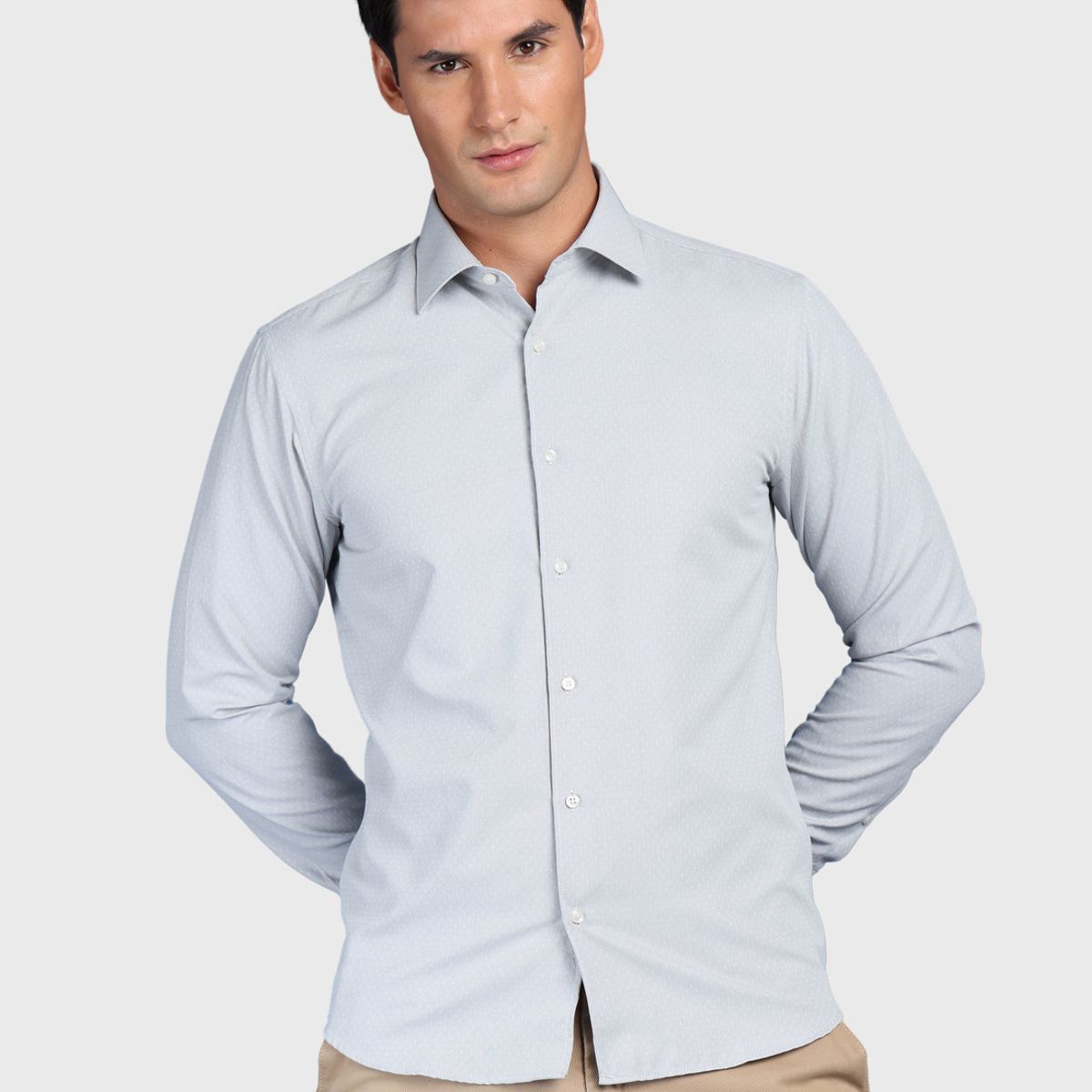 ARROW - Camisa Texturada Slim Fit Verde Arrow ARROW