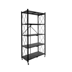 GENERICO - Estante Organizador Plegable Metálico Multiuso 5 Niveles