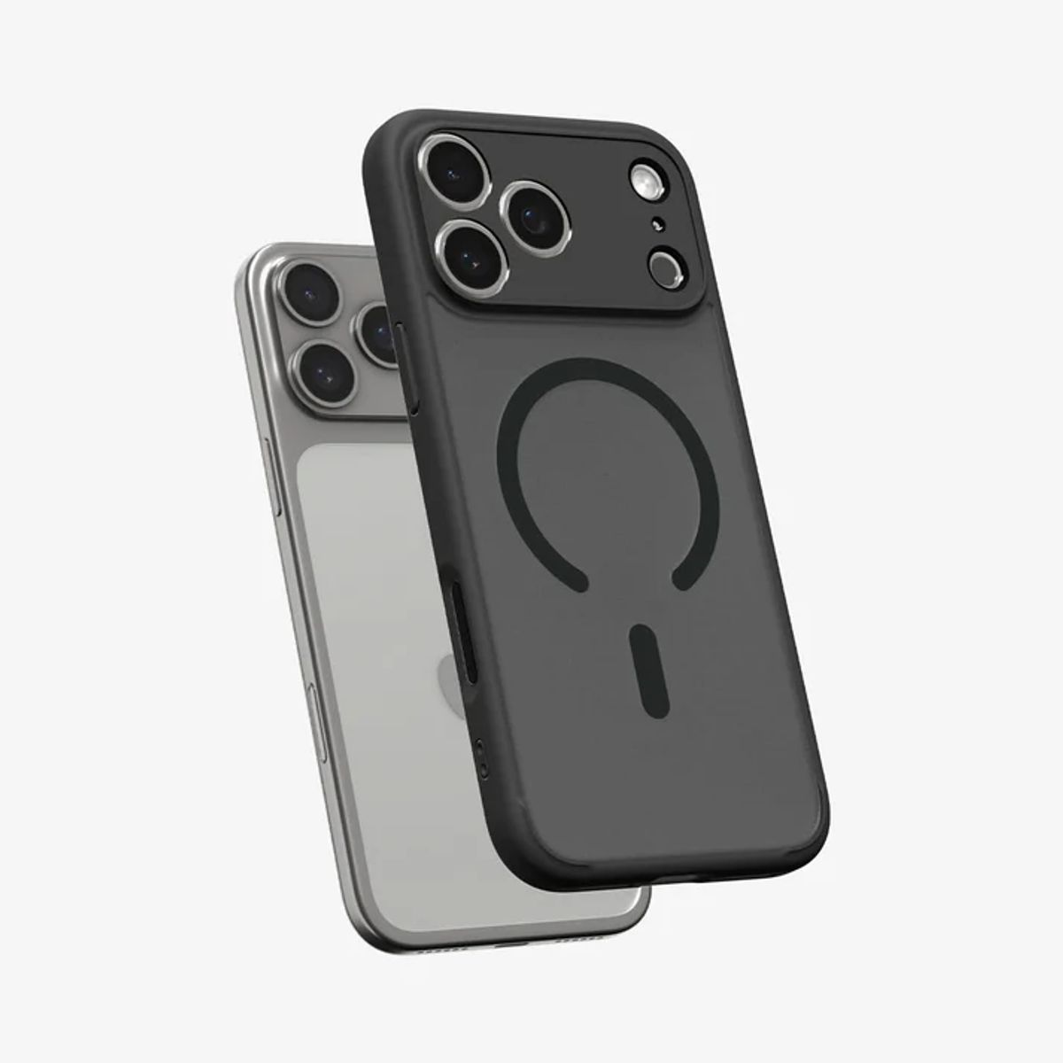 SPIGEN - Carcasa iPhone 17 Pro Max -Ultra Hybrid - Frostblack Magsafe