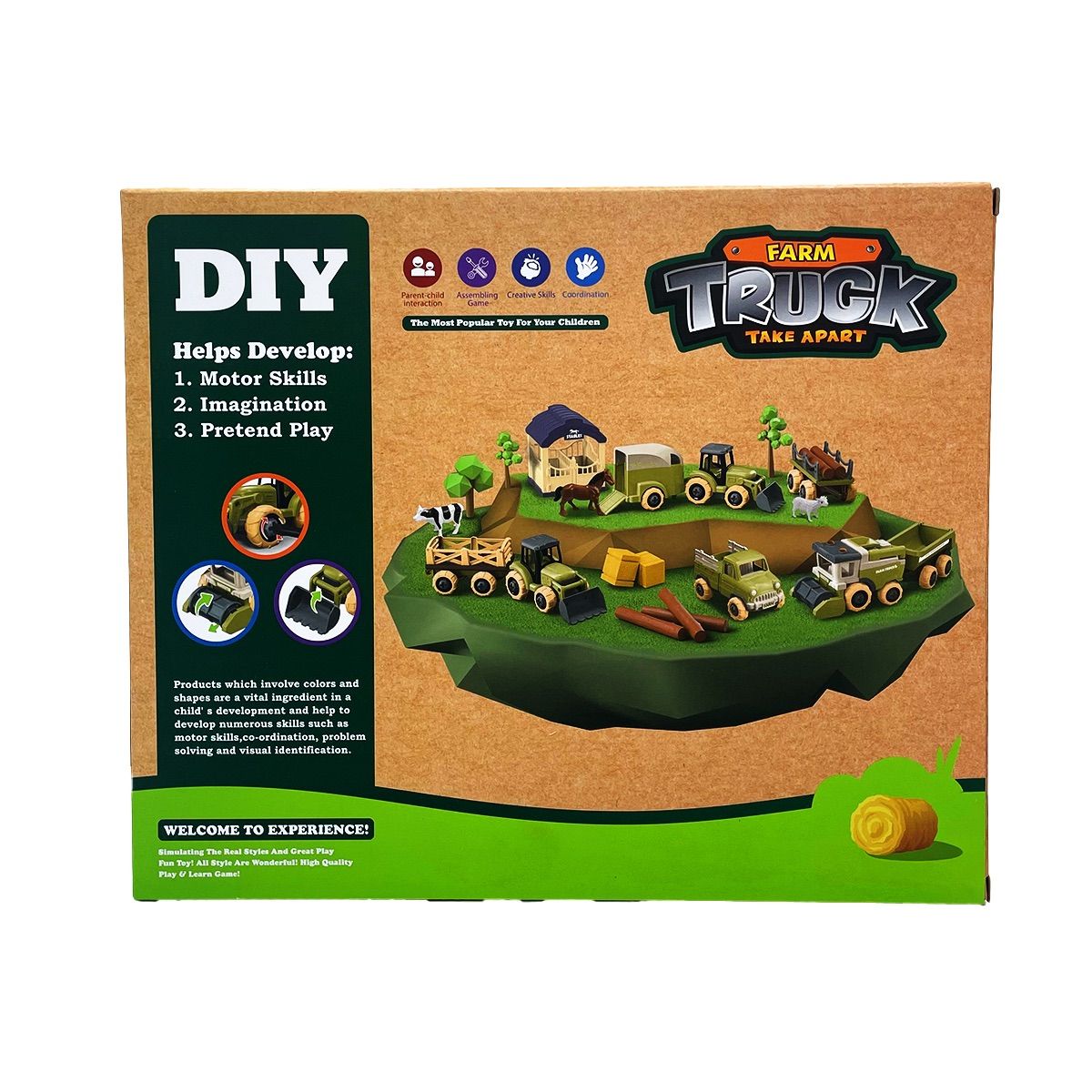 MAGNETICS - Set de Granja 14pcs Magnetics