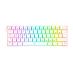 REDRAGON - Teclado K630 Dragonborn White Switch Brown Español